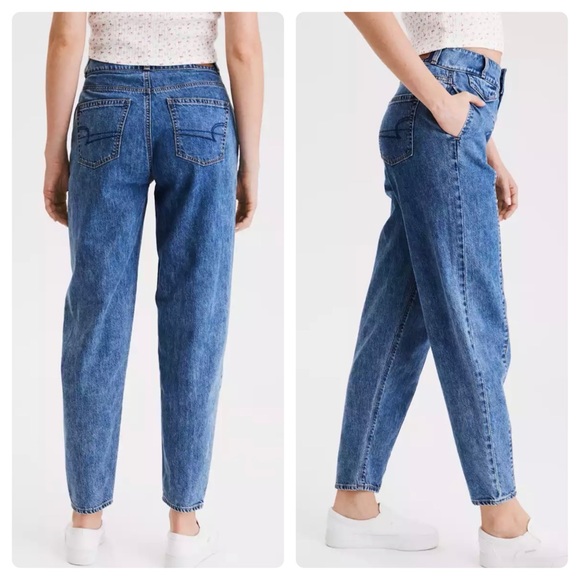 American Eagle Relaxed MOM Jean ~ Size 0 Regular - Picture 3 of 13